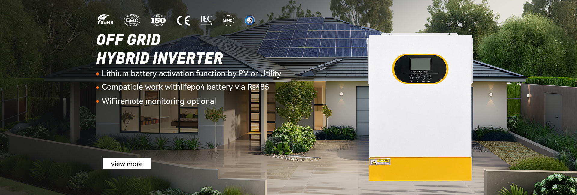 ποιότητας Από τον υβριδικό ηλιακό αναστροφέα πλέγματος εργοστάσιο