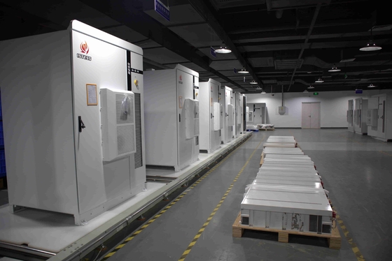 50KW εσωτερικό σύστημα αποθήκευσης ενέργειας βιομηχανικής μπαταρίας 107,52KWH - 125,44KWH