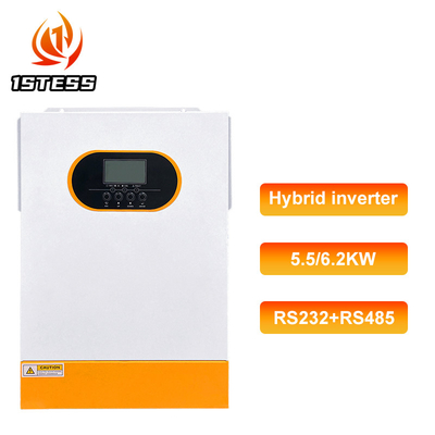 MPPT Off Grid Inverter 6.2KW Υβριδικός μετατροπέας για 48V Ηλιακό Σύστημα 50Hz/60Hz συχνότητα