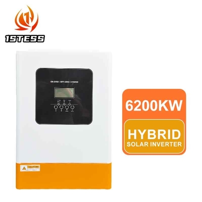 Χονδρικός υβριδικός μετατροπέας 48V 6.2KW On/mppt 5.5kw off grid μετατροπέας 6.2kw ηλιακός μετατροπέας υβριδικός