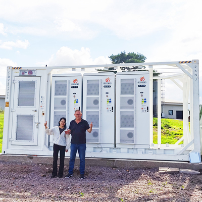 1MWh 2MWh 3MWh 5MWh 10MWh Συσκευή αποθήκευσης ηλιακής ενέργειας Συστήματα αποθήκευσης ενέργειας για εύρος τάσης 400-800V