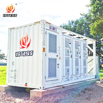 20ft Κωντέινερ 500kW 1MW μπαταρία λιθίου ESS Ηλιακή ενέργεια Συστήματα μπαταριών 1 MWh 2 MWh Συστήματα αποθήκευσης ενέργειας για εμπορικά