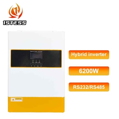 Τρόπος φόρτισης MPPT 6.2kW 48V υβριδικός ηλιακός μετατροπέας για παροχή ηλεκτρικής ενέργειας στο/εκ του δικτύου
