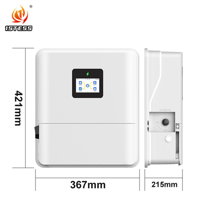 IP65 Μία φάση 48V 3kw 3.6kw 4.6kw Ηλιακός υβριδικός μετατροπέας On/Off Grid 48V Pure Sine Wave 5kw 6kw Ηλιακός μετατροπέας με MPPT