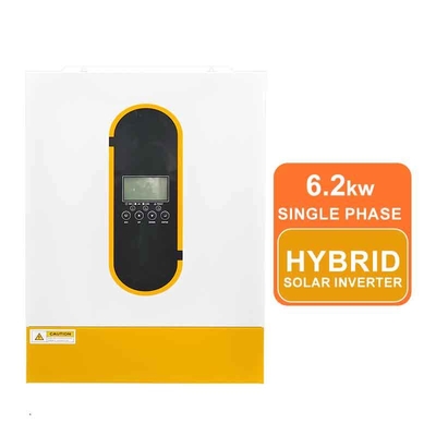 48V 6.2kW Υβριδικός Ηλιακός Inverter MPPT On Off Grid