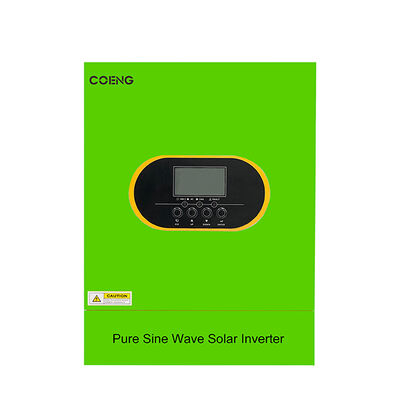 24V 48V εκτός δικτύου Υβριδικός Ηλιακός Μετατροπέας 3.5kw 5.5kw 6.2kw Μία Φάση Καθαρό Σινικό Κύμα MPPT με λειτουργία EQ μπαταρίας