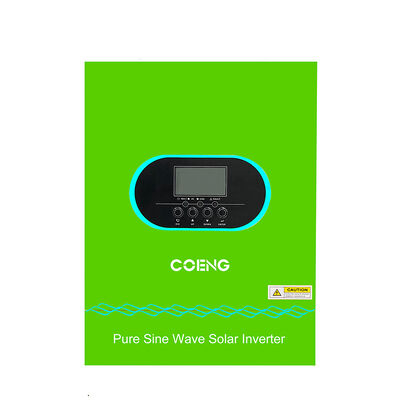 3.5kw 5.5kw 6.2kw Υβριδικός Ηλιακός Inverter Καθαρού Ημιτόνου Off Grid Μονοφασικός 24V 48V MPPT με Φόρτιση Floating