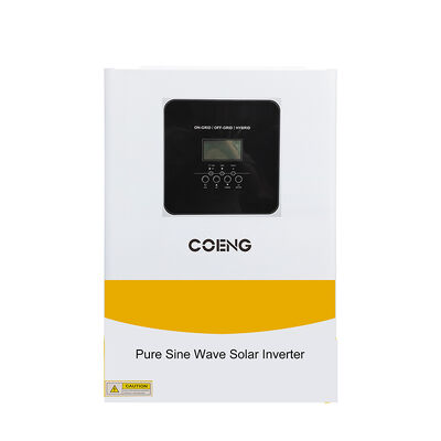 48V 6.2kW Υβριδικός Ηλιακός Inverter Μονοφασικός Καθαρού Ημιτόνου Off Grid Ηλιακός Inverter MPPT Παράλληλη Λειτουργία έως 12 Μονάδες