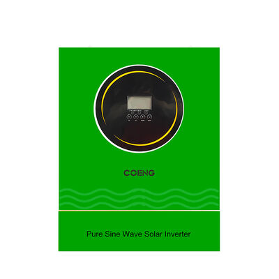 48V 5.5kw 6.2kw Υβριδικός Ηλιακός Inverter Off Grid Μονοφασικός Καθαρού Ημιτόνου με Ενεργοποίηση Μπαταρίας Λιθίου και Ενσωματωμένο Φορτιστή MPPT