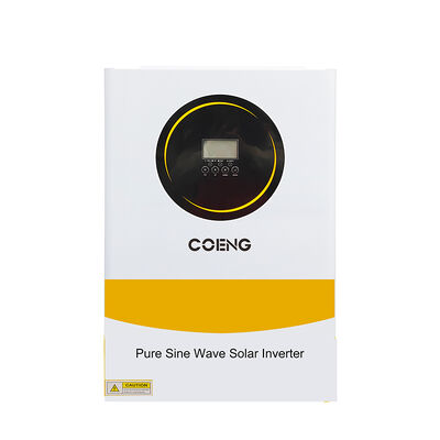 48V 6.2kw Υβριδικός Ηλιακός Inverter Off Grid Καθαρού Ημιτόνου MPPT για Σκληρό Περιβάλλον με Κάλυμμα Σκόνης