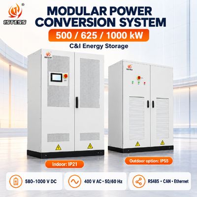 quality 1ο όροφο 500kW 625kW 1000kW Μονουλικό σύστημα μετατροπής ισχύος για αποθήκευση ενέργειας από μπαταρίες C&I factory